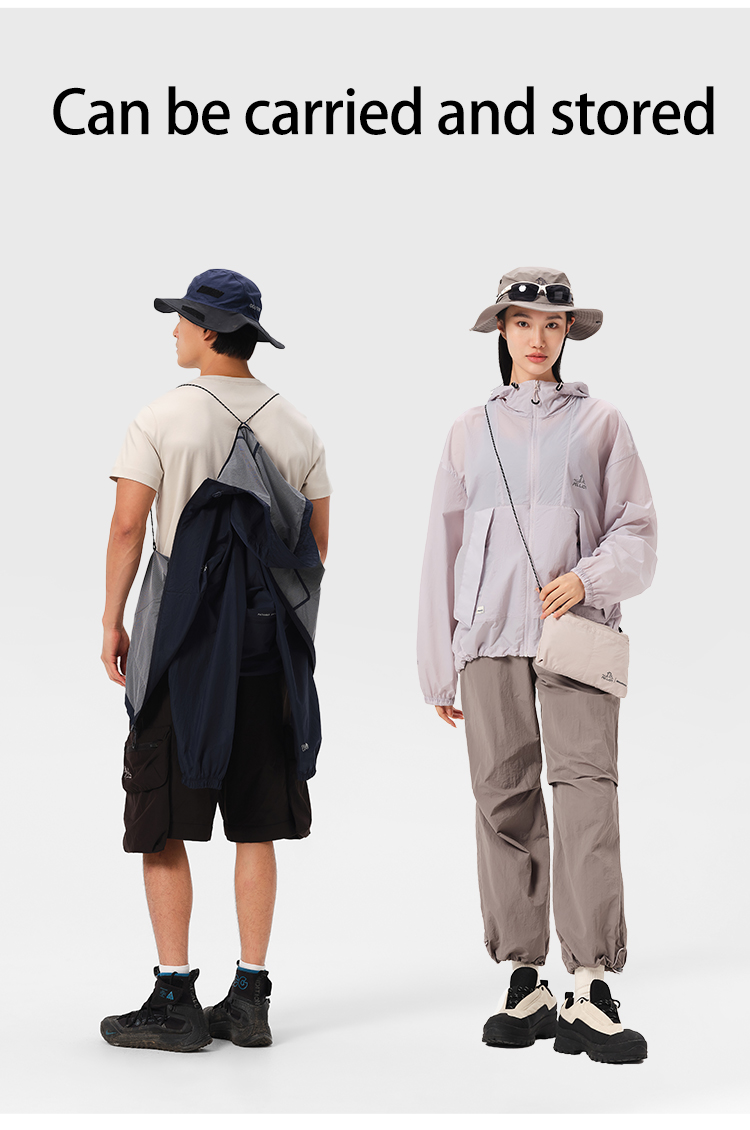PELLIOT Outdoor Sun protection Breathable UV protection UPF50+ Sports Summer Sunproof Fishing Shirts Coats