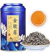 XIXICHA Black Tea Loose Leaf Jin Jun Mei Premium Golden Monkey Tea Chinese Authentic Wuyi Mountai...