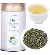 XIXICHA Milk Oolong Tea Loose Leaf Jin Xuan Milk Oolong Taiwan Tea High Mountain Taiwan Gaoshan U...