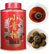 XIXICHA Puerh Tea Premium Tangerine Peel Pu-erh Tea 5.64oz(160g) Xiao Qing Gan Puerh Tea Xinhui C...