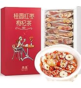 Hee Creek ginseng Longan red date tea 10.58oz/300g(20bags) ginseng Red date longan goji berry tea...