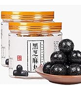 Hee Creek Black Sesame Balls 12.7 oz (40 pills) Pure Honey Handmade Black Sesame Pills 黑芝麻丸